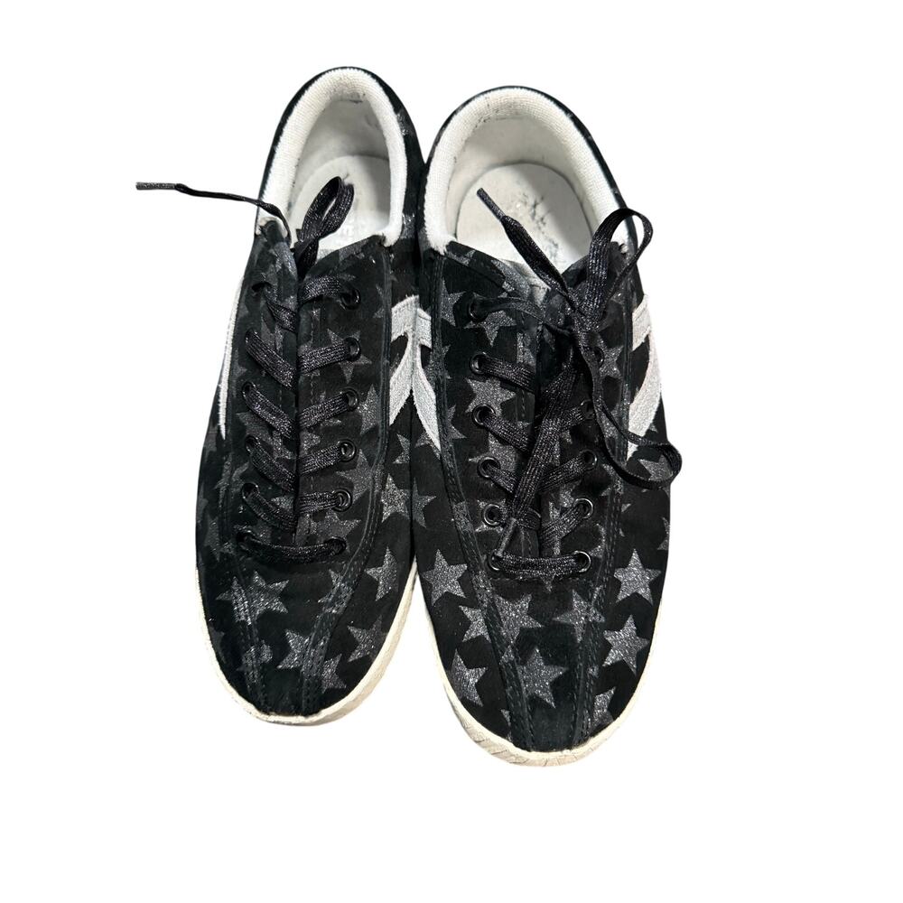 Tretorn Black Star Nylite 25 Plus Sneaker - Eco Ortholite - Women Size 8